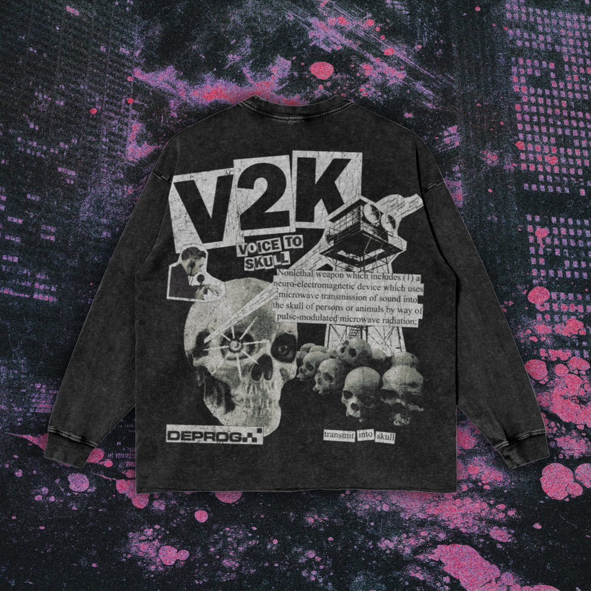 V2K - Voice To Skull Tee Long Sleeve Tee