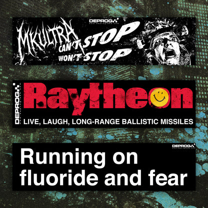 Bumper Stickers 11.5" x 3"